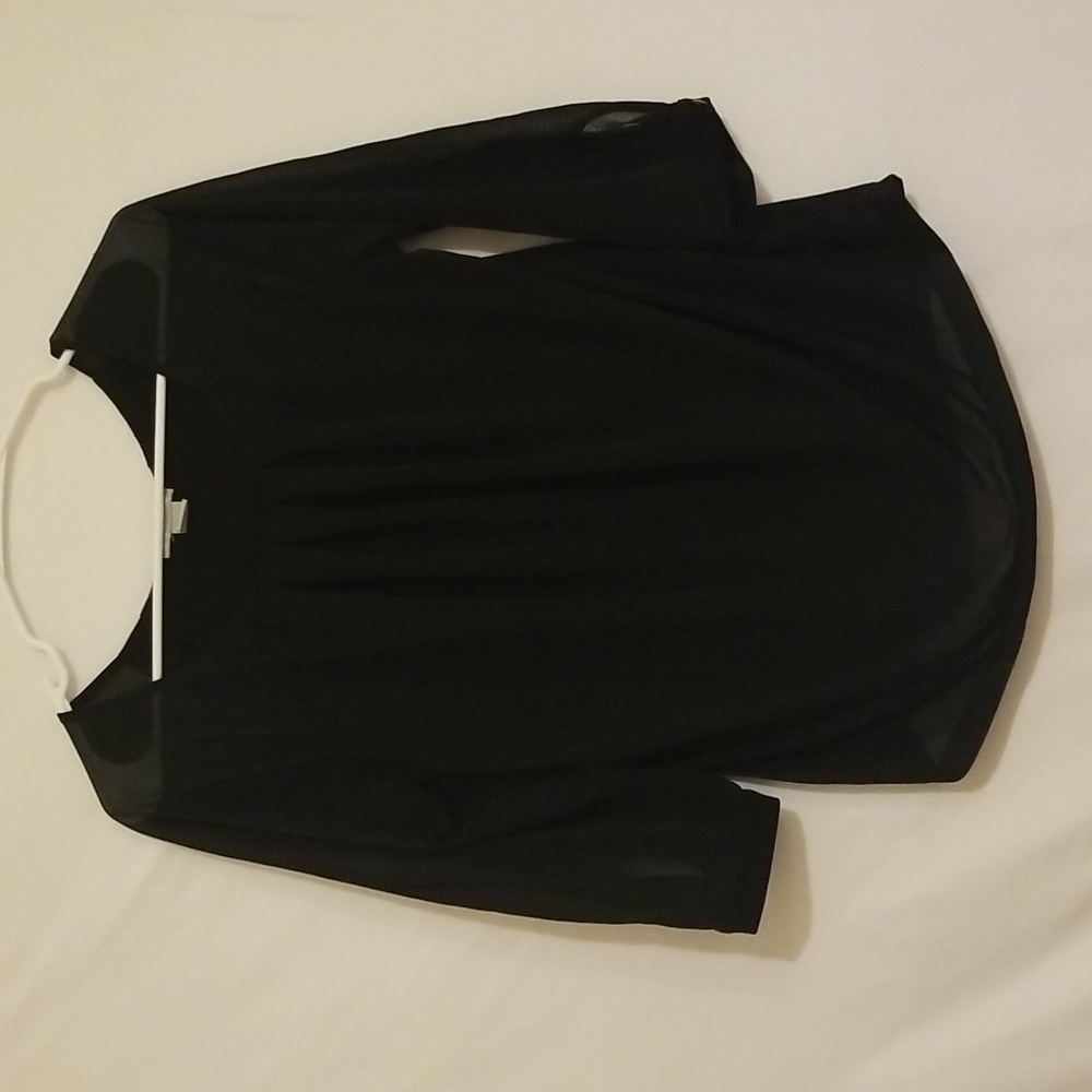 H&M womens black blouse